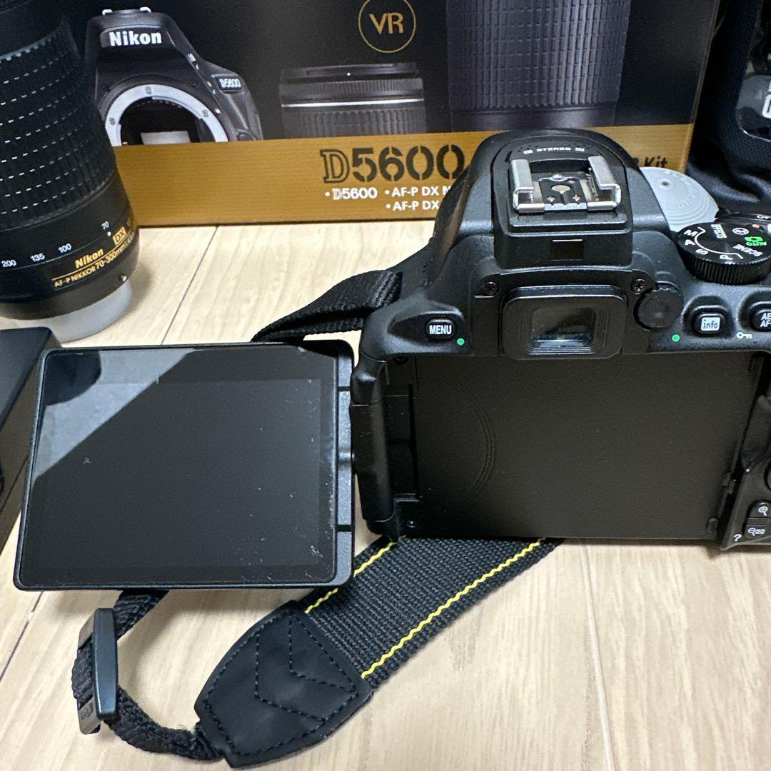 【超美品】Nikon D5600 全セット　箱付き