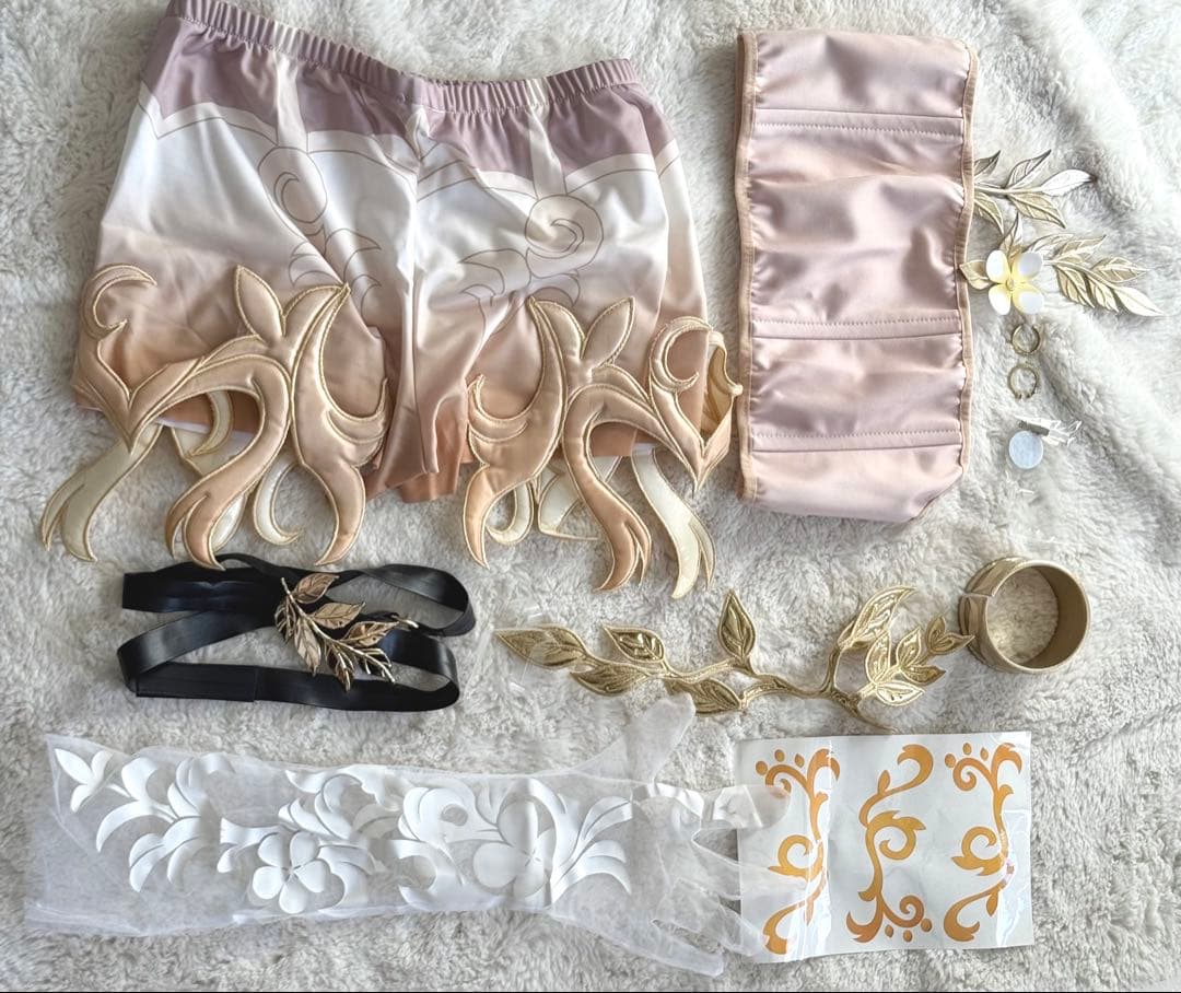 次元依【即納】フルセット（衣装+靴+ウィッグ）アグライア崩壊スターレイルコスプレ