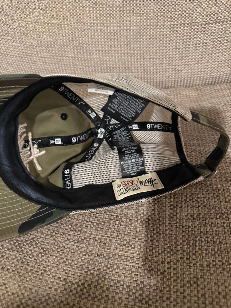 Stussy 9TWENTY カモフラージュキャップ