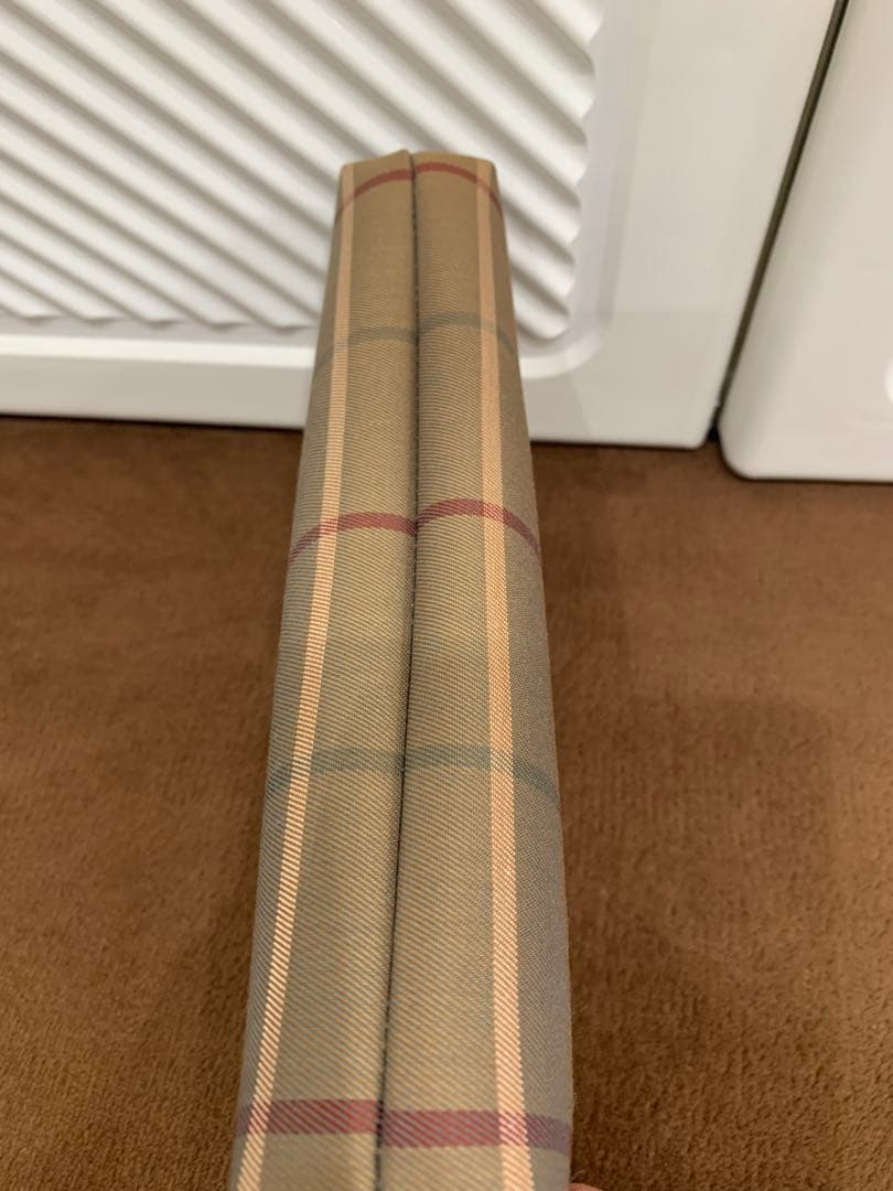 美品 バーバリー ボストンバッグ タマムシ チェック レザー 旅行かばん 大容量