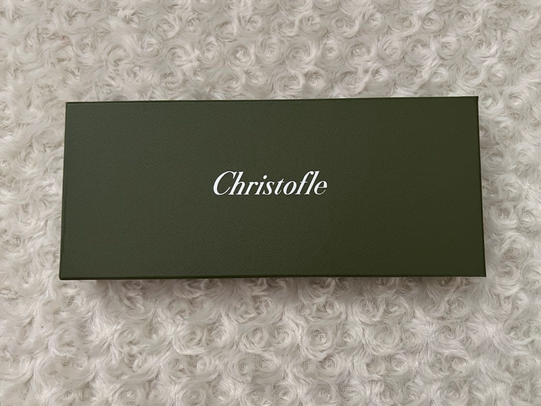 【Max】クリストフル　シルバーコーティング　箸＆箸置きセット 〈２膳〉