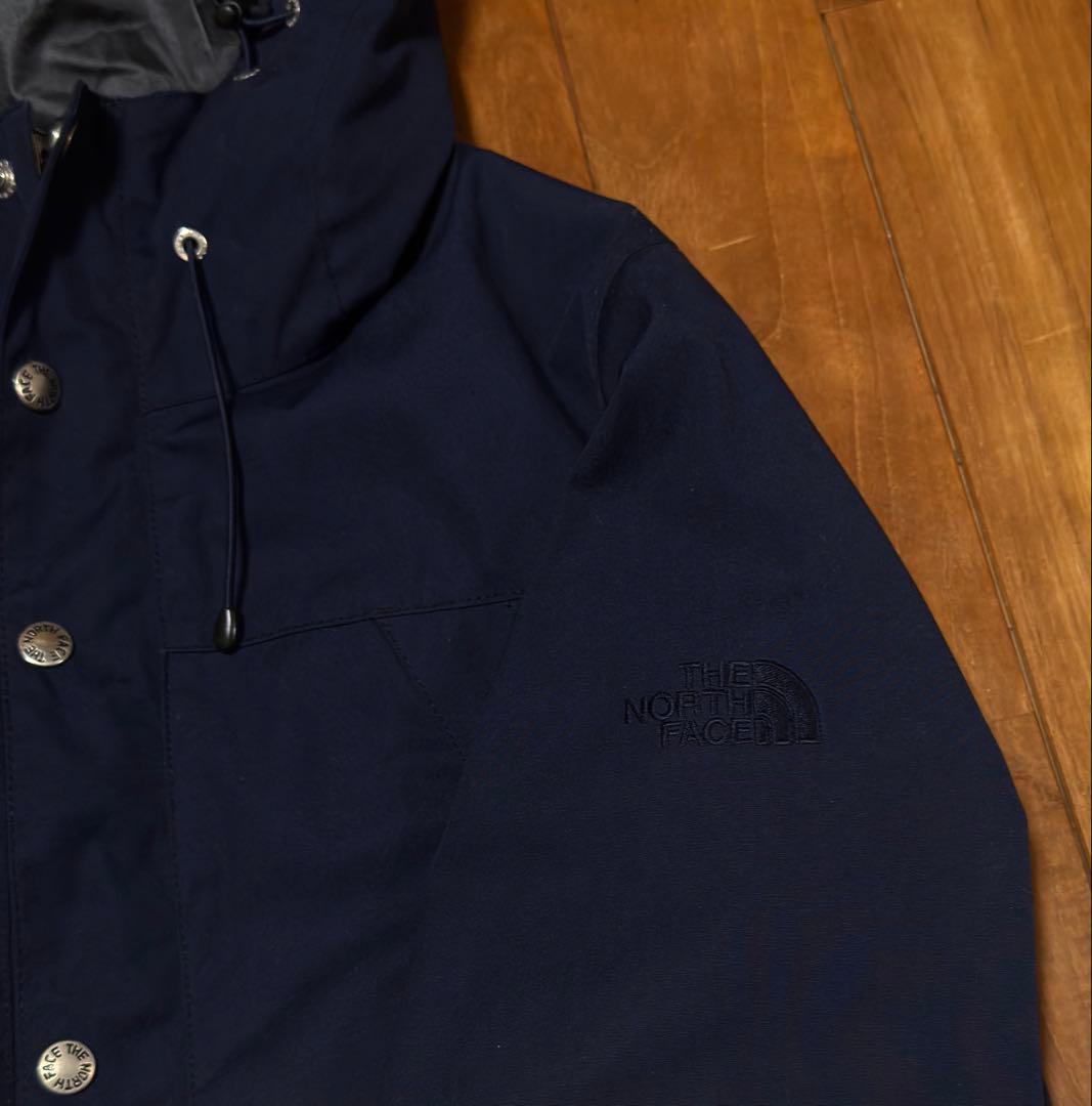 ノースフェイス × シップス　マウンテンパーカー　WINDSTOPPER　濃紺