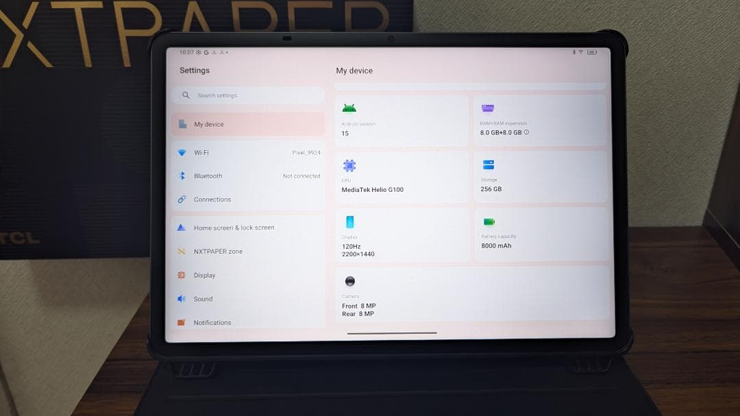Androidタブレット本体 TCL NXTPAPER 11 PLUS