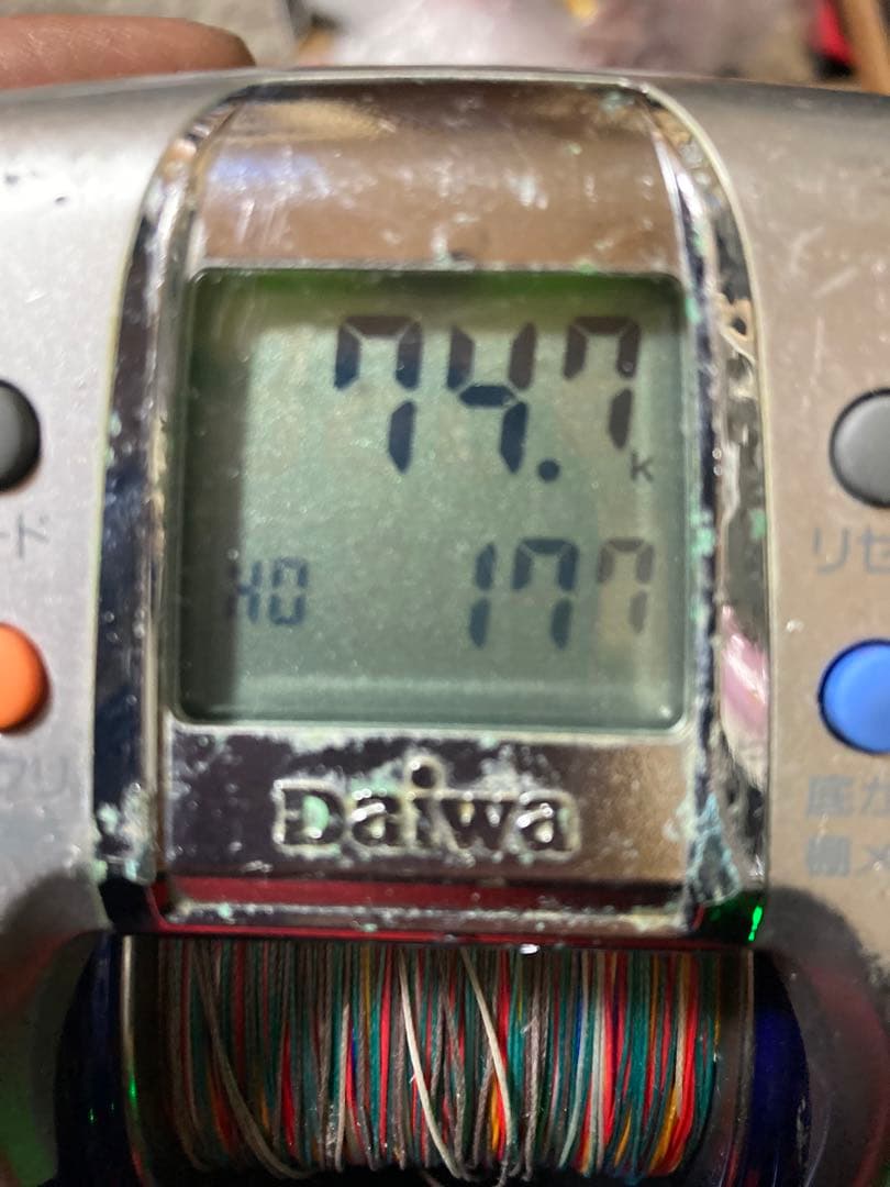 ダイワ　電動リール　ハイパータナコン600fe 通電確認済み　船釣り