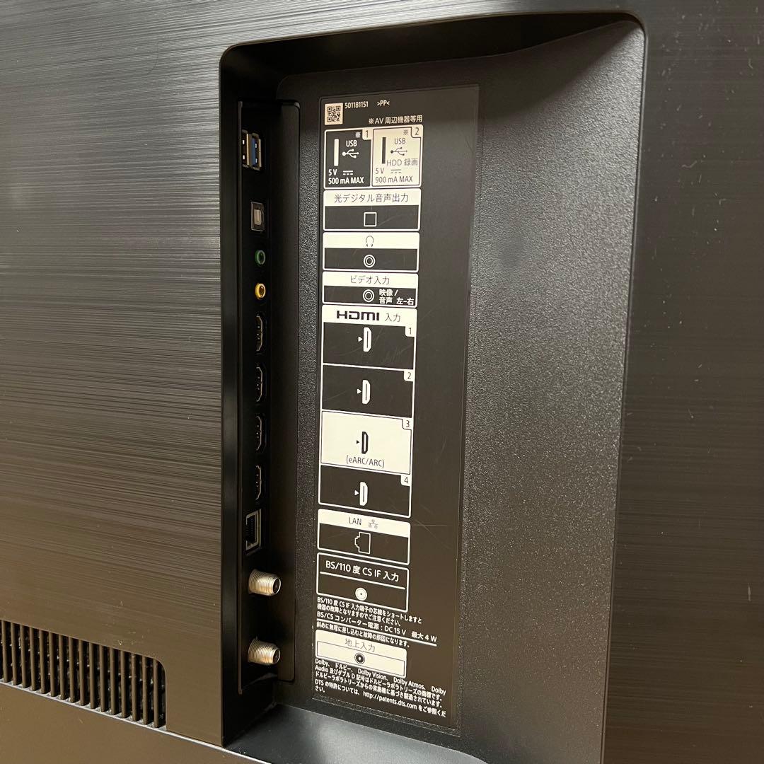 SONY 65V型 4K 液晶テレビ BRAVIA KJ-65X9500H