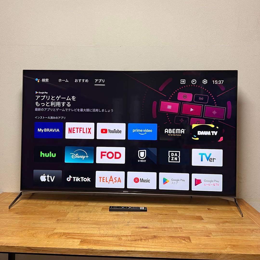 SONY 65V型 4K 液晶テレビ BRAVIA KJ-65X9500H