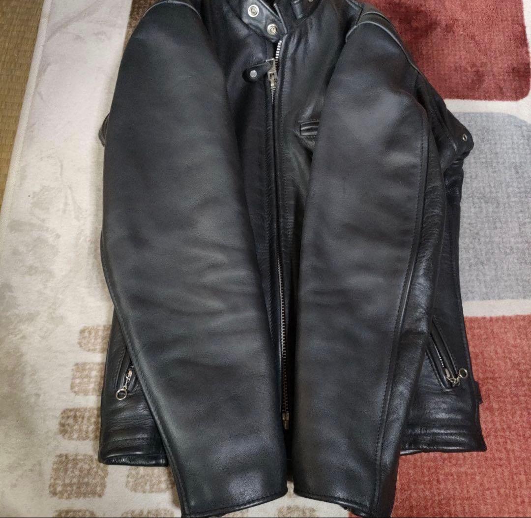 美品　人気 Schott　641 牛タグ　３４ ヘビーステアハイド　ライダース