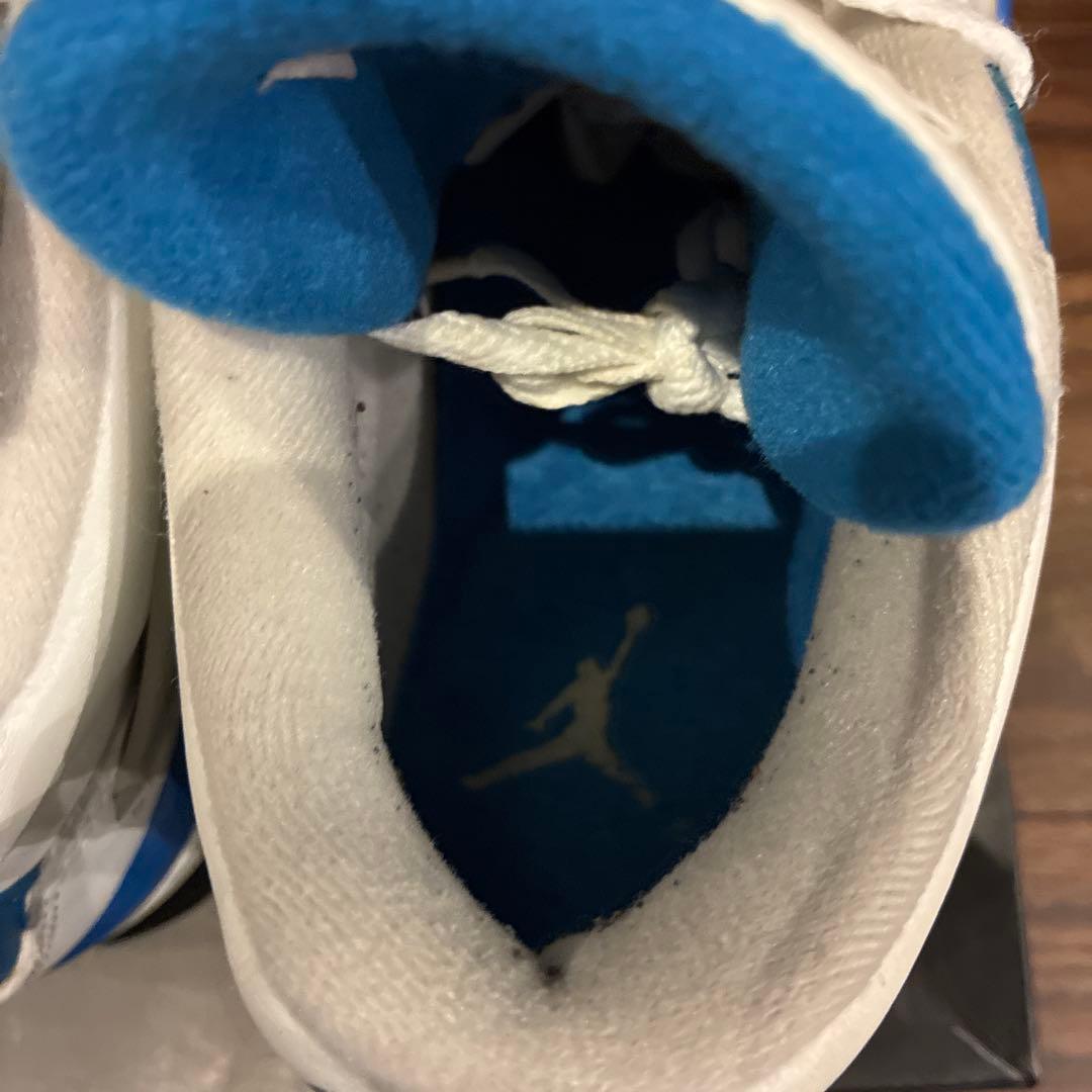 ト*う様 ナイキ エアジョーダン4 レトロ ミリタリーブルー