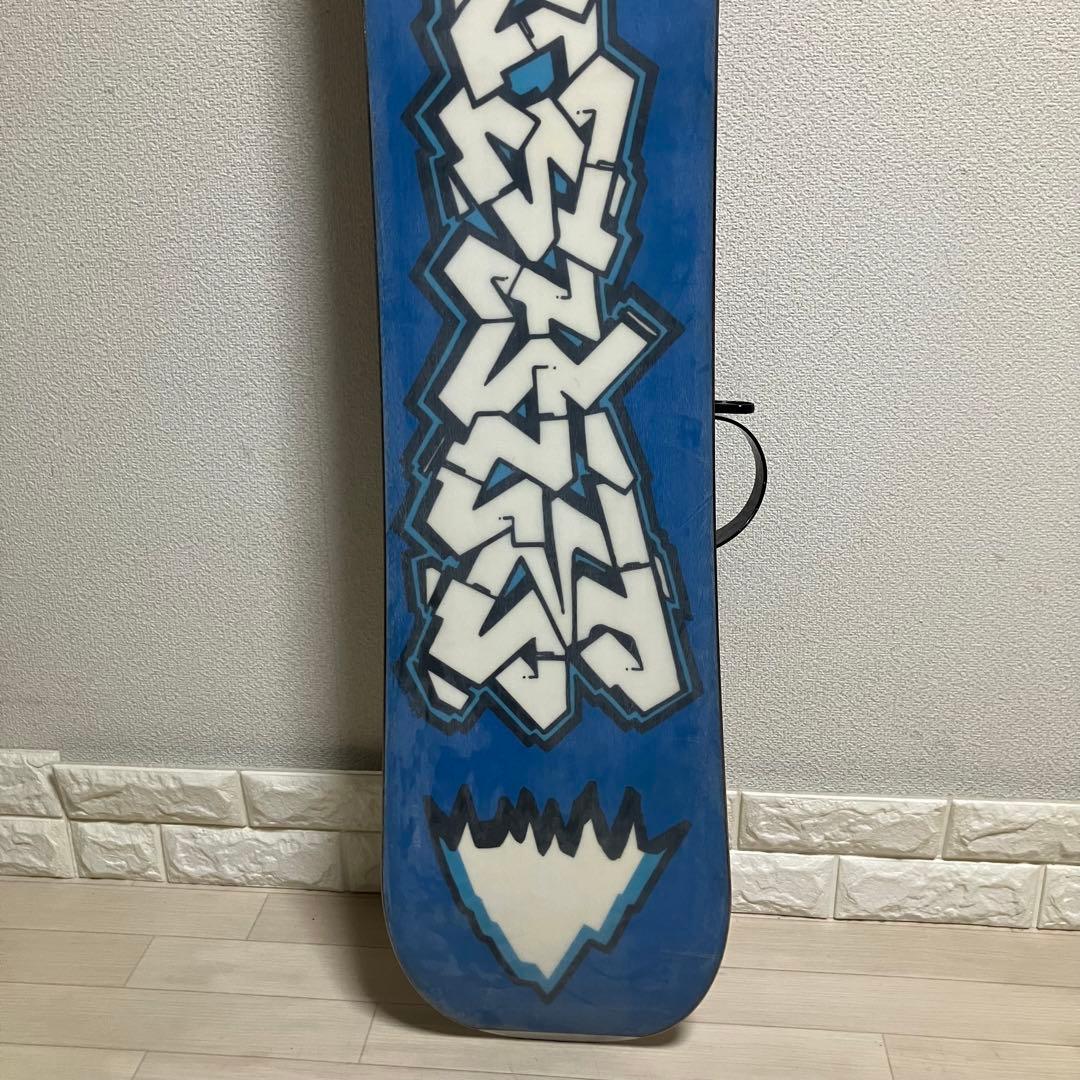 バック付/BURTON CRUZIN バートンスノーボード153cm/バインM