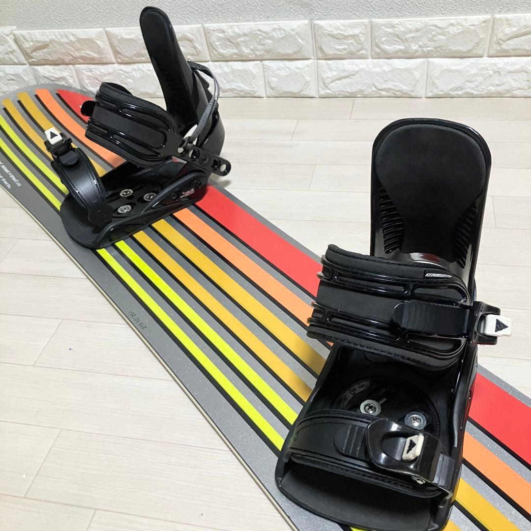 バック付/BURTON CRUZIN バートンスノーボード153cm/バインM