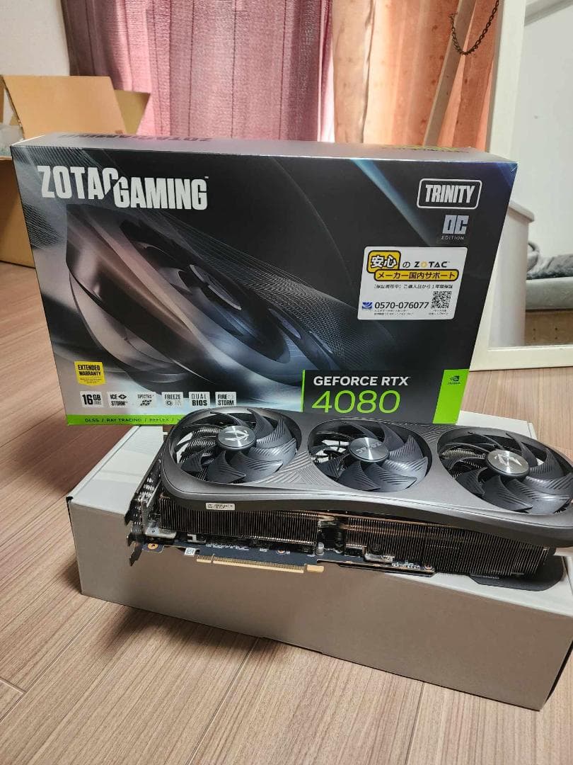 ZOTAC GAMING GeForce RTX 4080 本体