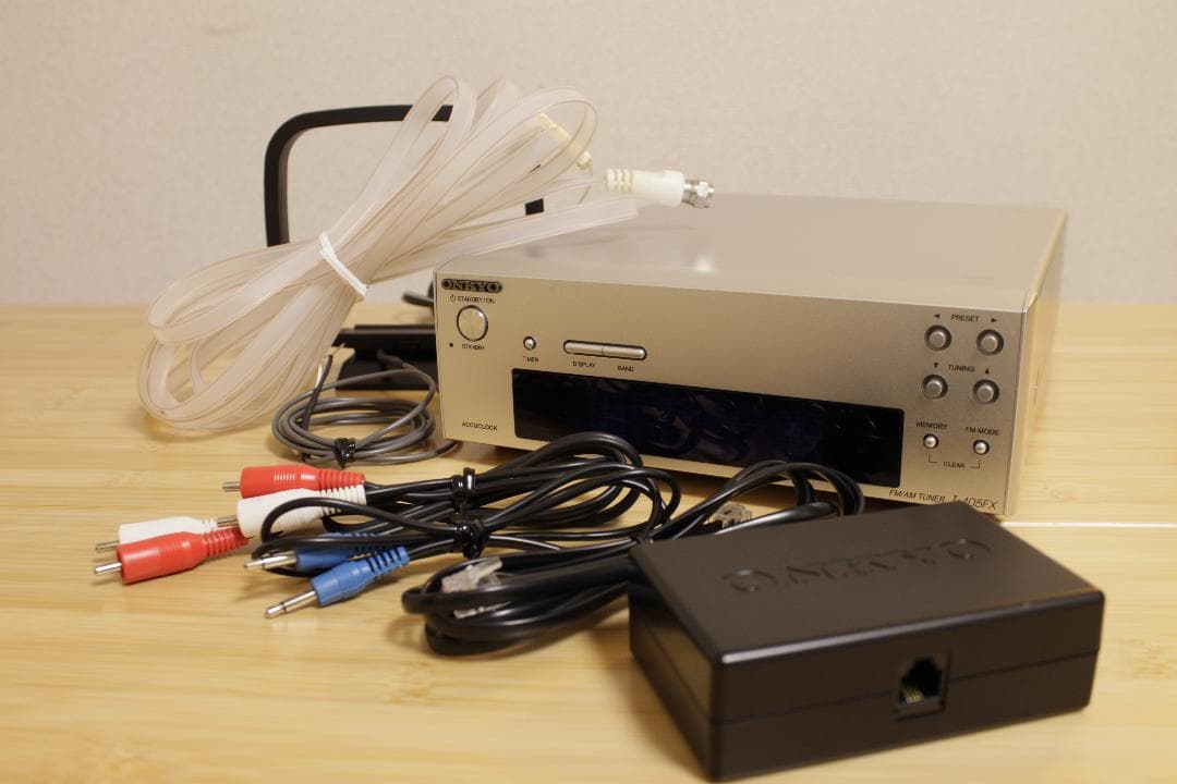 【ONKYO】T-405FX FM/AM チューナー アンテナ・電波時計ユニット