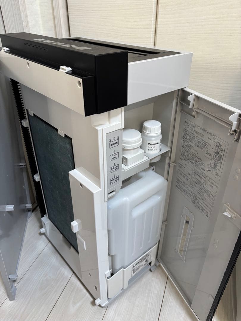 パナソニック空間除菌脱臭機加湿付きジアイーノFSMV4300美品タブレット有り♪