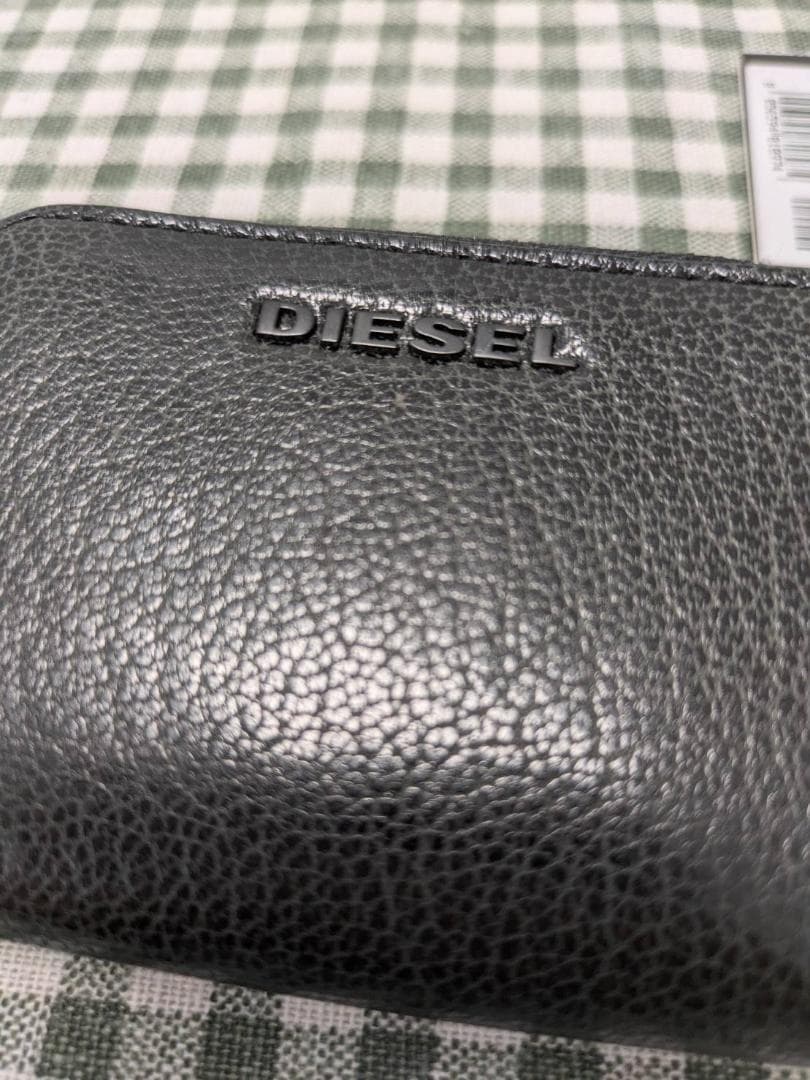 新品美品ディーゼル　メンズ ケース 小銭入れ レザー ブラック
