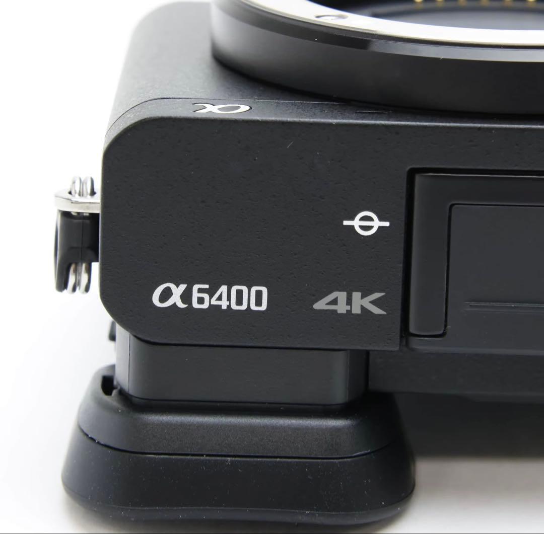 【美品】シャッター回数:約11500回 SONY α6400 カメラ レンズ付