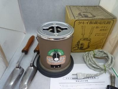 本体美品　タキイ和裁電化鏝　和裁こて　 和裁コテ　タキイ製　鏝２本付