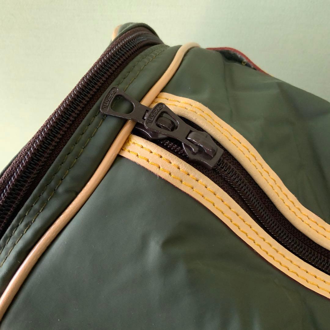 フランス製HUNTING WORLD 大型ボストンバッグ バチュークロス 美品