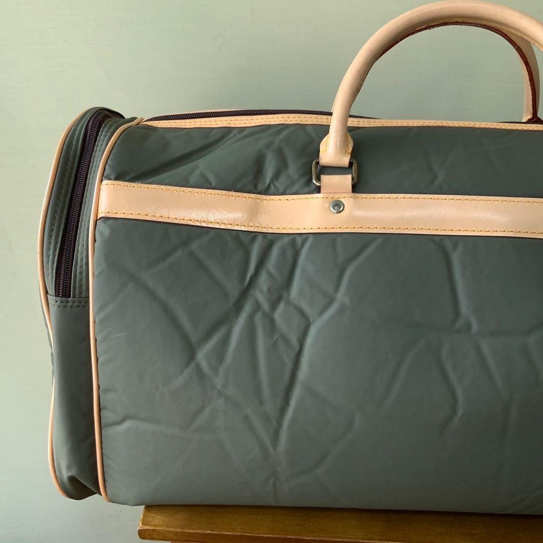 フランス製HUNTING WORLD 大型ボストンバッグ バチュークロス 美品