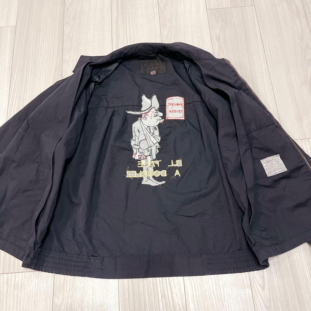 70s English Squire ハリントンジャケット TALON 刺繍