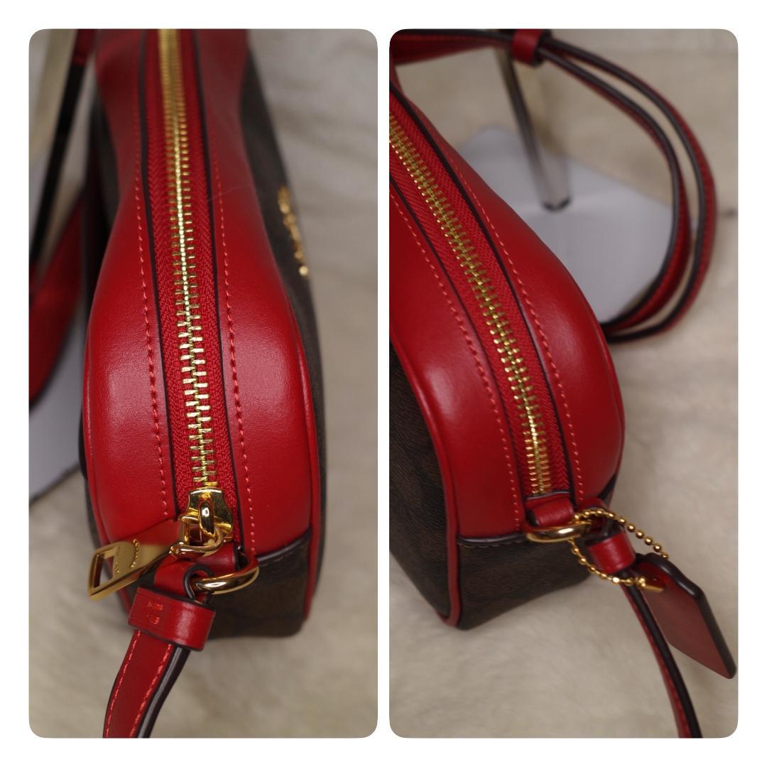 美品 COACH コーチ C9926 カメラバッグ ショルダー シグネチャー