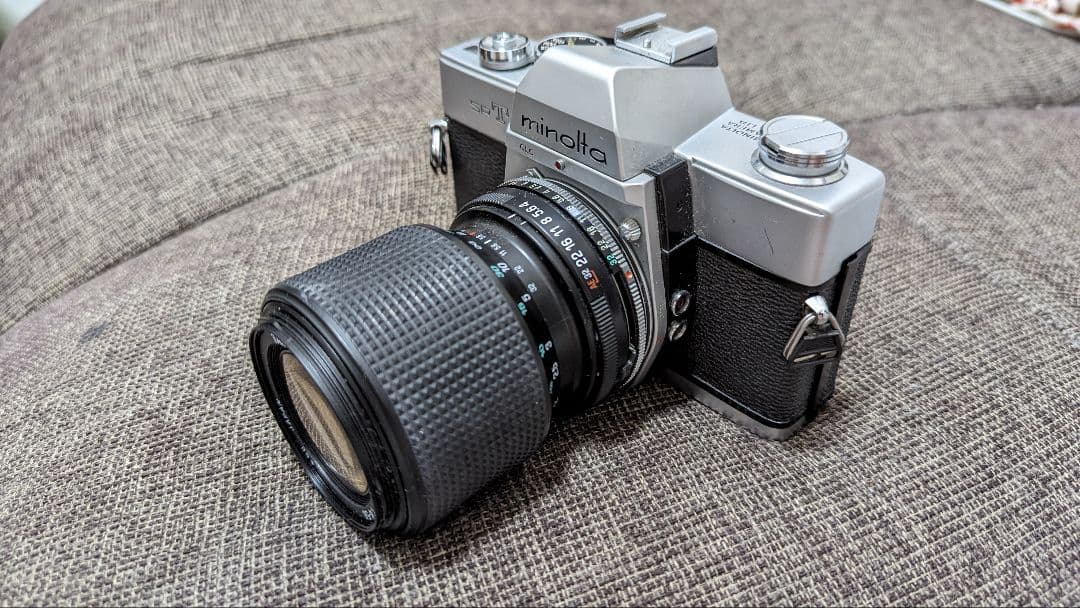 minolta SRT101 フィルムカメラ 70-210mm F4-5.6付き