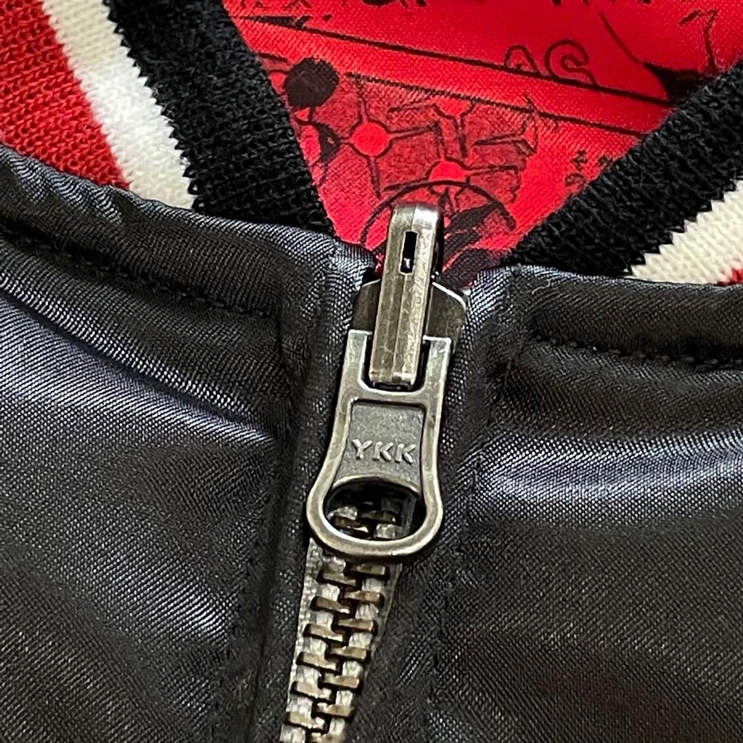 KMA キン肉マンVSステカセキング 東京タワー リバーシブルスカジャン　L