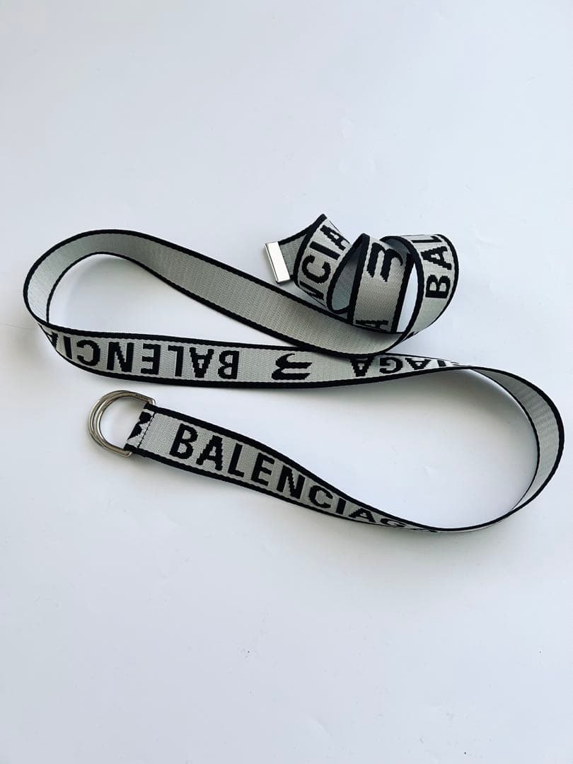 BALENCIAGA バレンシアガＤリングロゴロングベルト