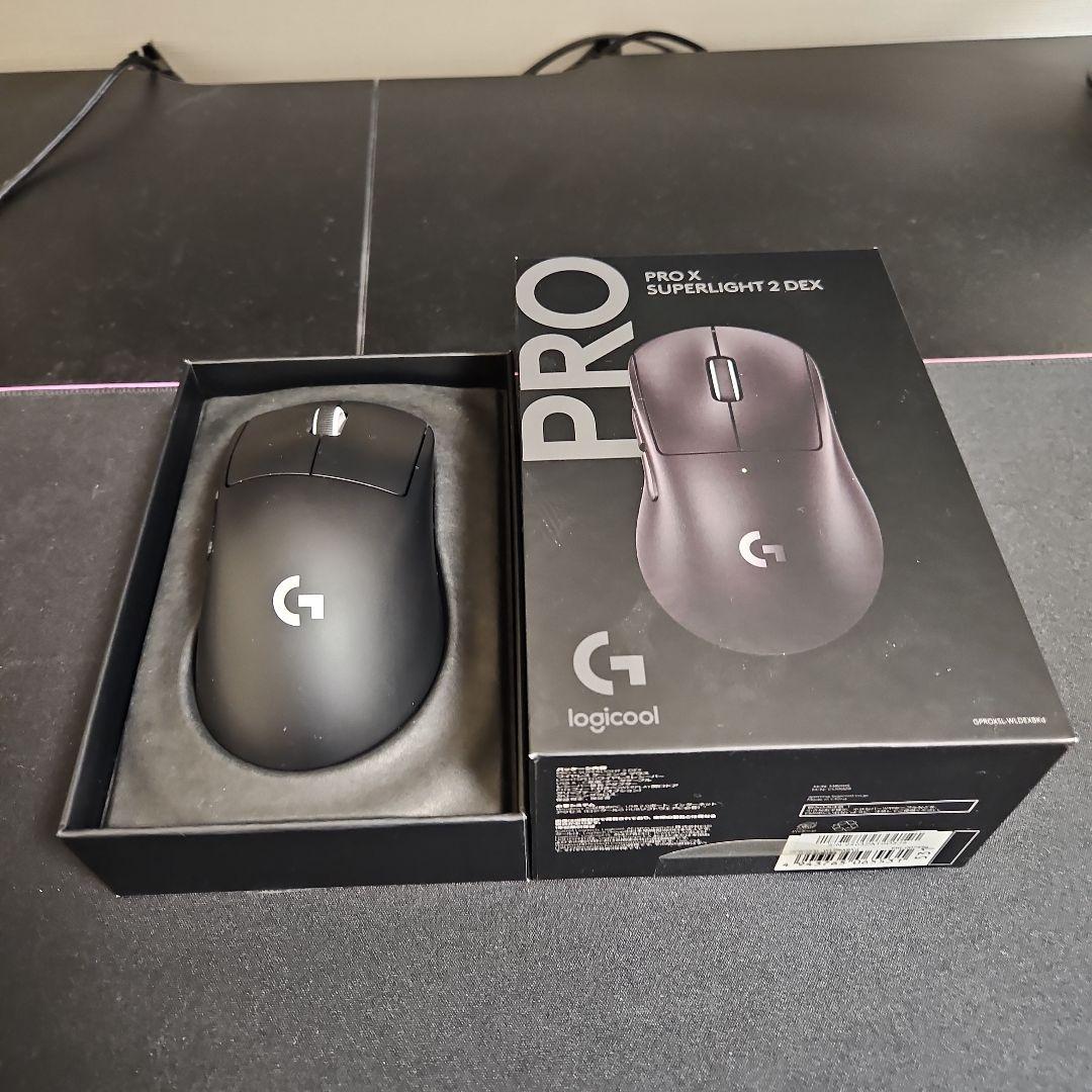 Logicool PRO X SUPERLIGHT 2 ブラック 本体