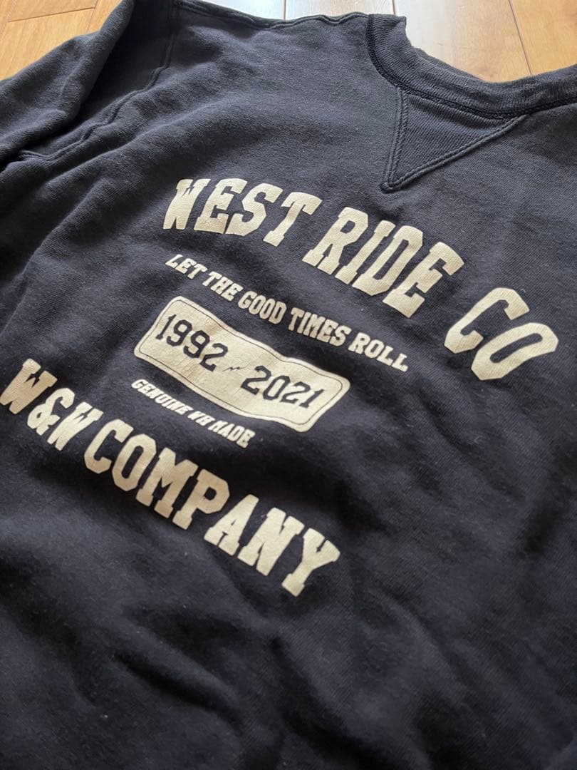 WEST RIDE WAREHOUSE SWEAT-01 30TH サイズ44