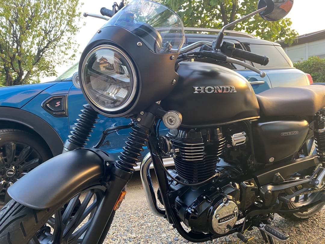 gb350 純正ヘッドライトカウル