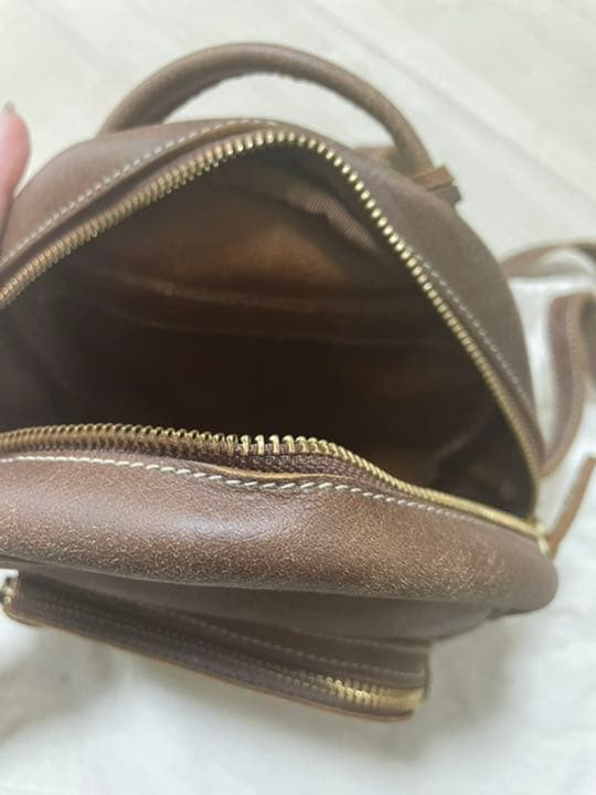 ミニリュック　革　Roots