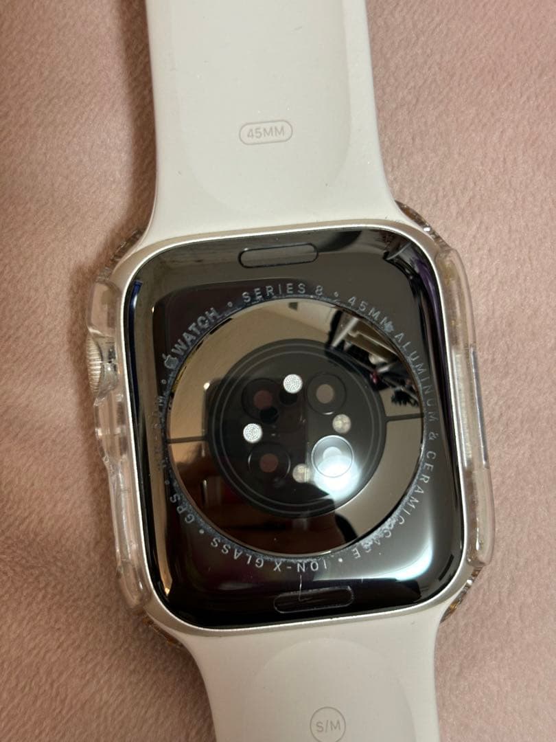 Apple Watch 8 本体　バンド付き