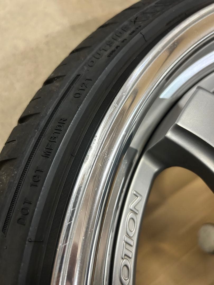 た*様 WORK T5R 2P goodgun限定色19in9J+38 ホイール