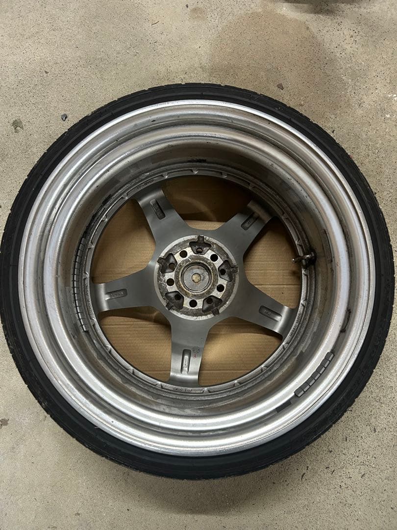 た*様 WORK T5R 2P goodgun限定色19in9J+38 ホイール