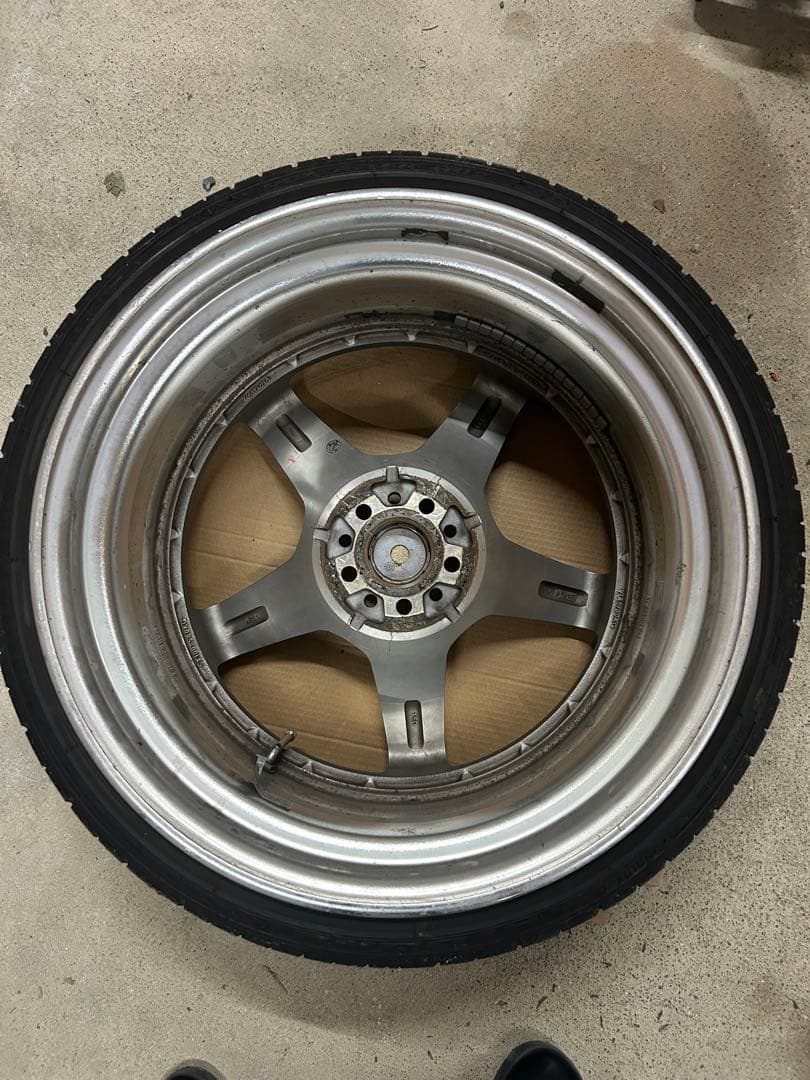 た*様 WORK T5R 2P goodgun限定色19in9J+38 ホイール