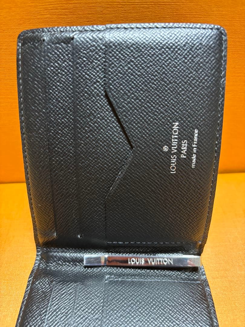 ルイヴィトン 札入れ マネークリップ ダミエ グラフィット パンス 黒