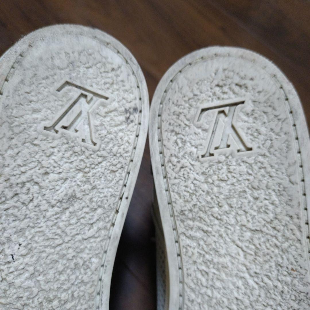ケッチ。LOUIS VUITTON ホワイト ハイカットスニーカー