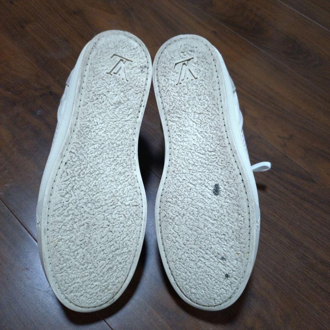 ケッチ。LOUIS VUITTON ホワイト ハイカットスニーカー