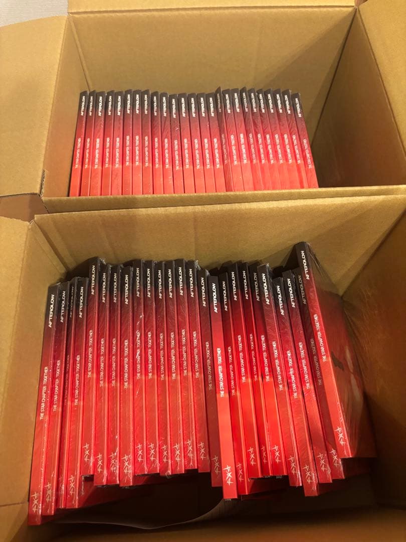 TXT TOGETHER afterglow 50枚 5形態 新品未開封