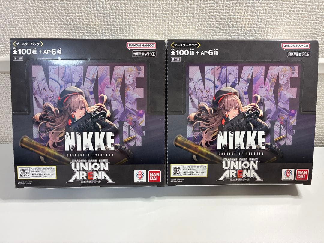 【新品未開封】 NIKKE 勝利の女神 ユニオンアリーナテープ付き　2BOX