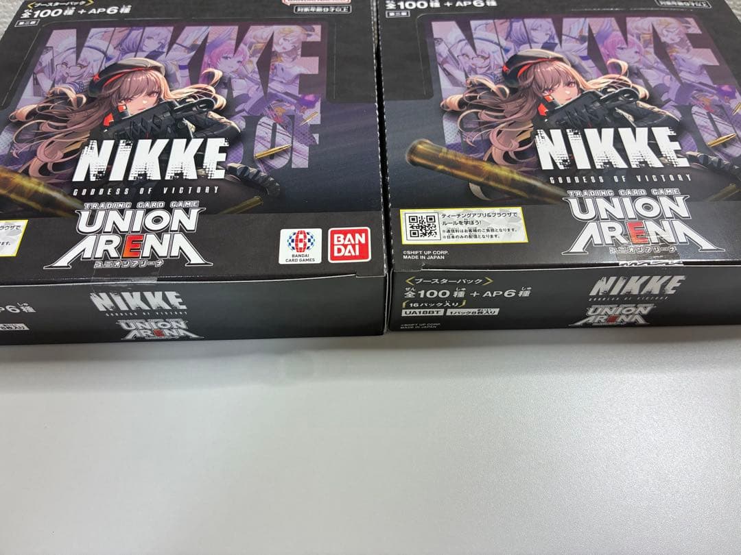 【新品未開封】 NIKKE 勝利の女神 ユニオンアリーナテープ付き　2BOX