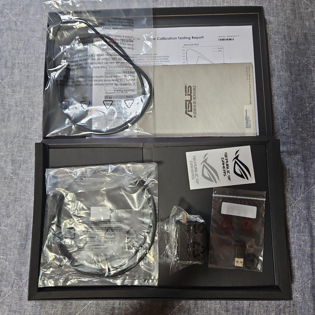 ディスプレイ・モニター本体 XG16AHPE