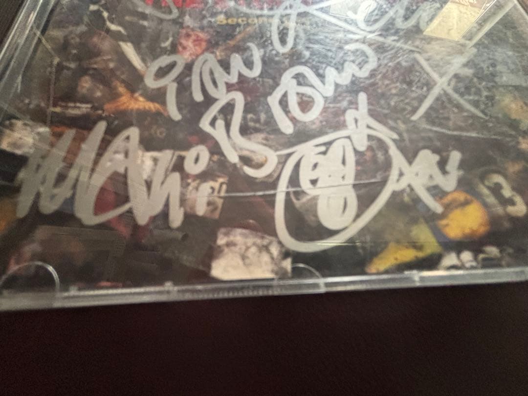 レアThe Stone Roses サインCD ストーンローゼズ　イアンブラウン