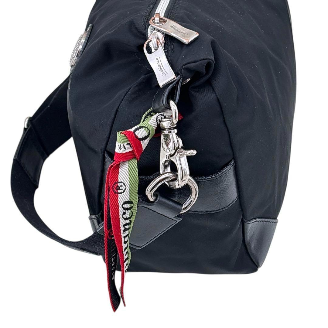 オロビアンコ ショルダーバッグ メッセンジャー リボン付 斜め掛け サコッシュ