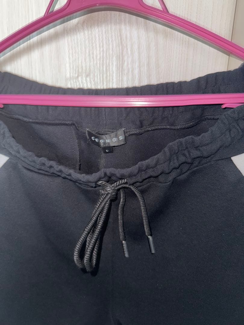 CHRONOS ジョガーパンツ ブラック