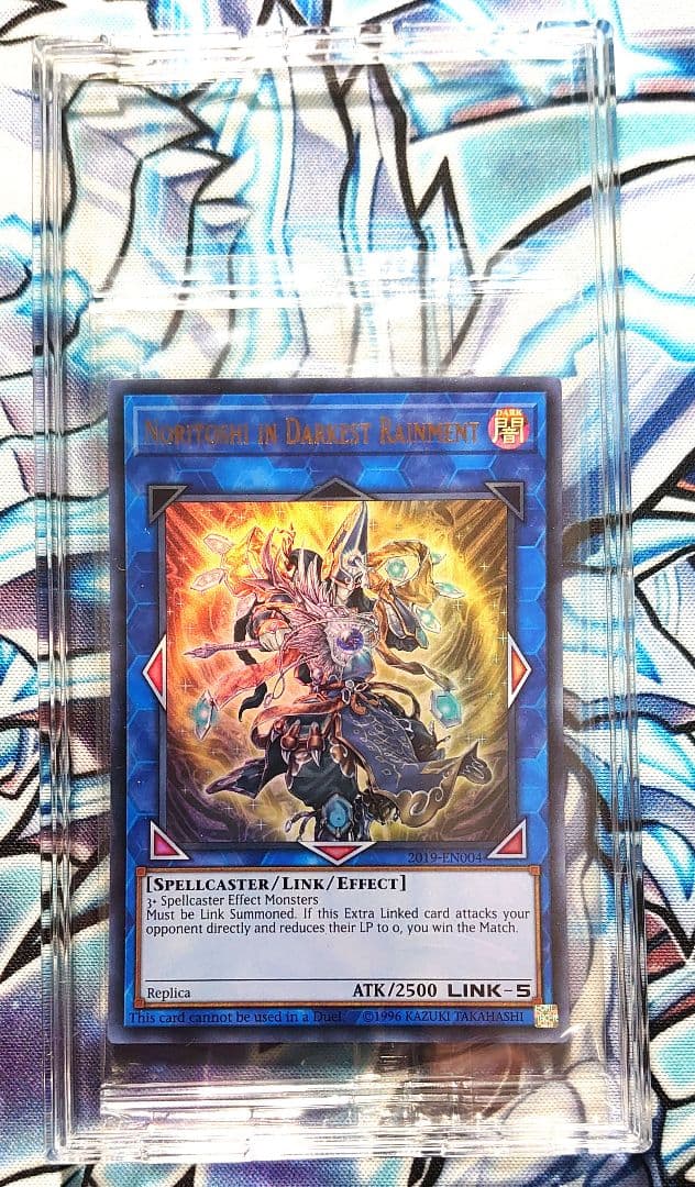 【T389】遊戯王 黒衣之詔刀師ノリトシ 2019-EN004 未開封品 プロモ