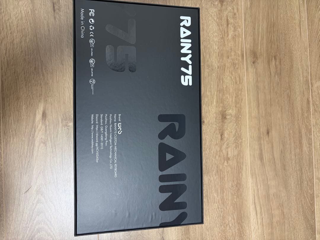 【WOBKEY Rainy 75Pro系モデル】ブラック PCキーボード 打鍵音