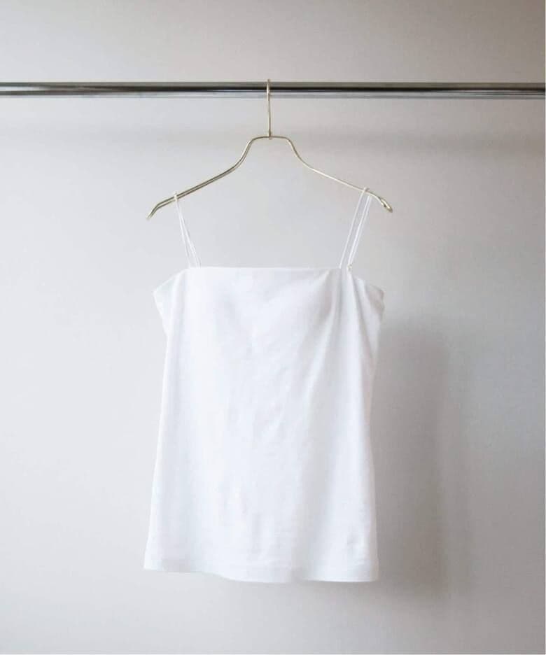 ドゥーズィエムクラス【LALA VIE/ララヴィ】キャミソール ホワイト 36