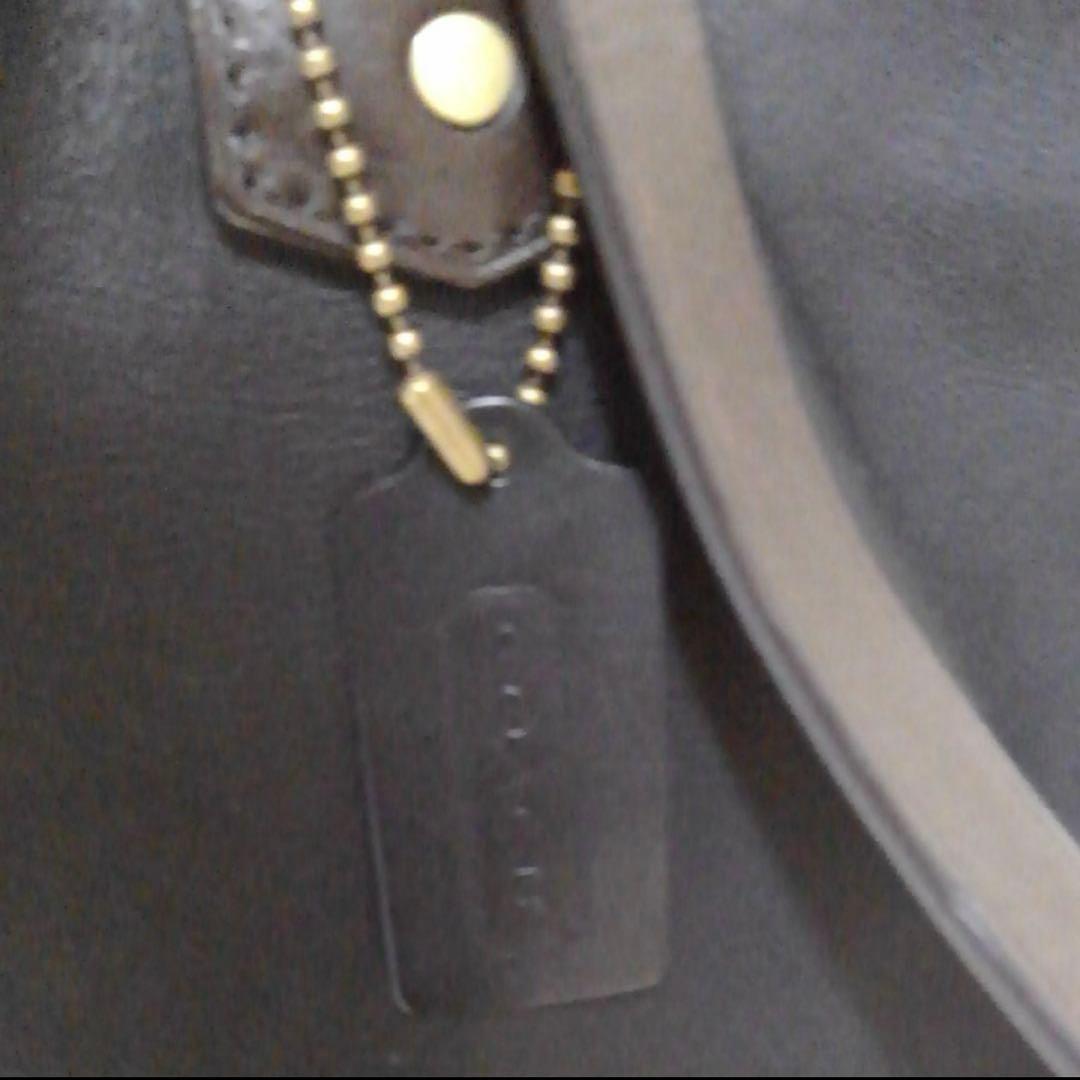 COACH 黒×茶色 トートバッグ