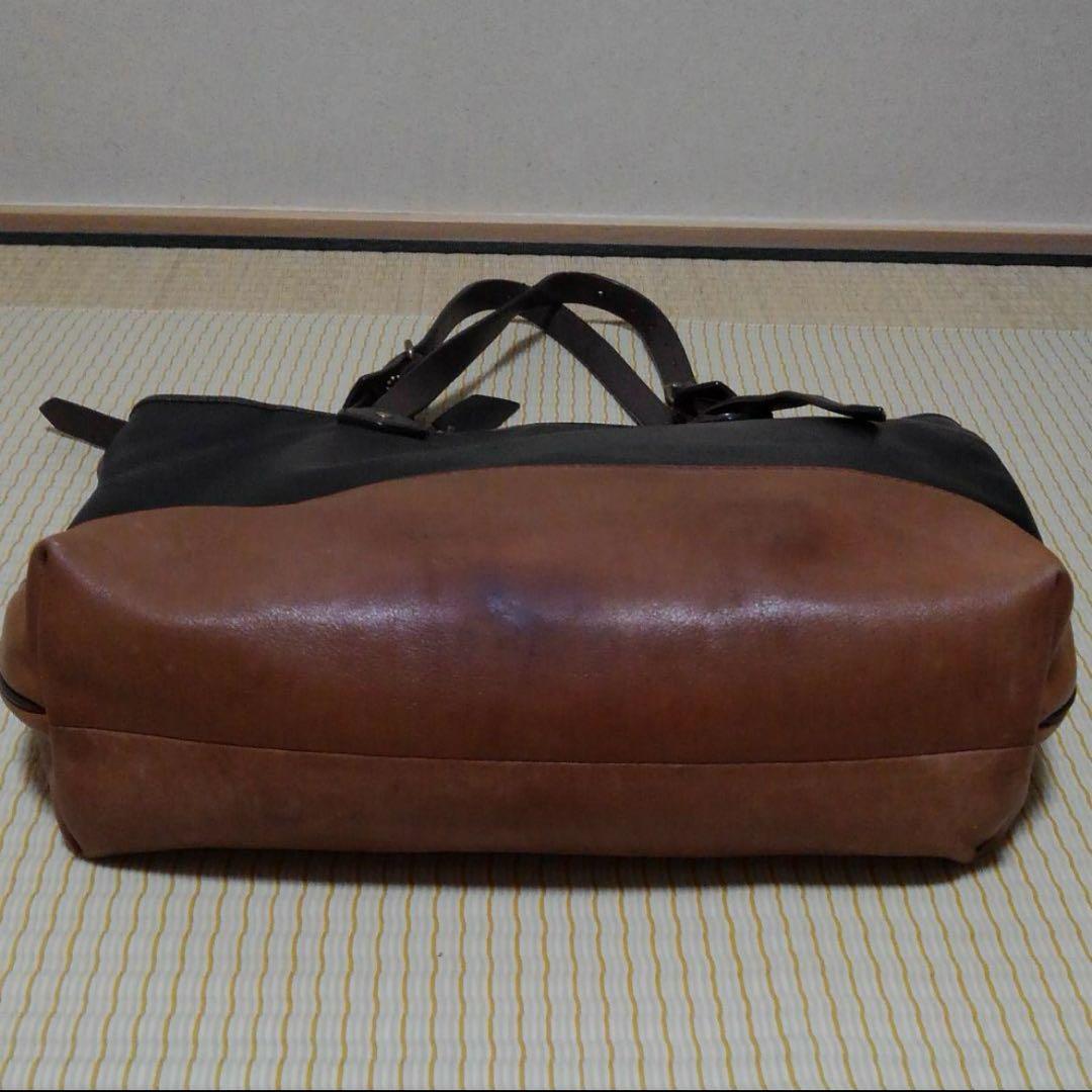 COACH 黒×茶色 トートバッグ